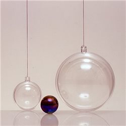 Прозрачный пластиковый шар 180мм