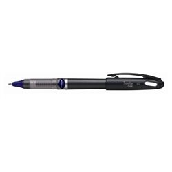 Гелевая ручка Tradio Energel черный корпус синий стержень 0,7 мм