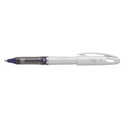 Гелевая ручка Tradio Energel белый корпус фиолетовый стержень 0,7мм