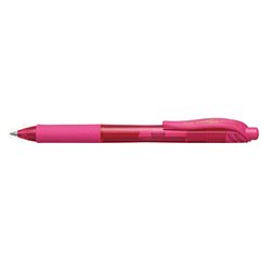Гелевая ручка автоматич. Energel -X розовый стержень 0,7 мм
