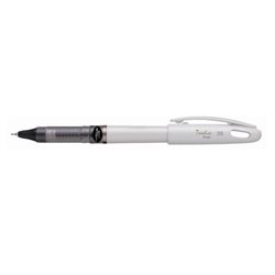 Гелевая ручка Tradio Energel белый корпус черный стержень 0,5 мм