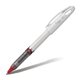 Гелевая ручка Tradio Energel белый корпус красный стержень 0,7мм