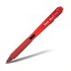Шариковая ручка автомат. трёхгранный корпус, красный стержень 1,0 мм