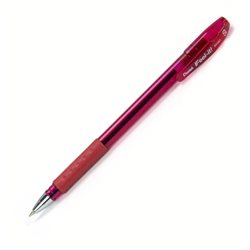 Шарик. ручка Feel it!, металлич. наконечник, 3-х гранная зона захвата,красный стержень,0.5мм