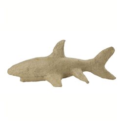Aкула/ папье-маше/ 17х8х7 см