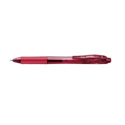 Гелевая ручка автоматич. Energel -X красный стержень 0,5 мм