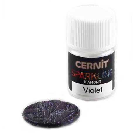 Пудра Cernit Бриллиантовый фиолетовый для полимерных масс, 5 гр