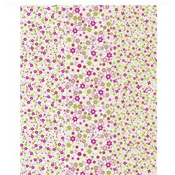 Бумага для техники DECOPATCH 30х40 / Мелкие розовые, зеленые цветы
