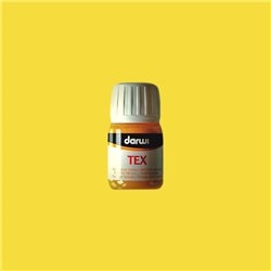 Нерастекающаяся краска по светлым тканям Darwi Tex/ Желтая насыщенная