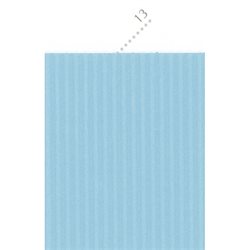 Картон цв. гофриров. мелкий. 230г/м, 50х70 см /Французский голубой.