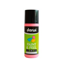 Краска трансфертная Paint & Peel/ Розовая 80 мл