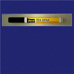 Маркер по текстилю DARWI Tex Opak 6 мл/ Синий темный/ круглый. наконечн.