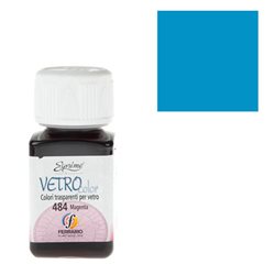 Краски по стеклу "Esprimo-Vetro Color" №468 -лазурь/50мл
