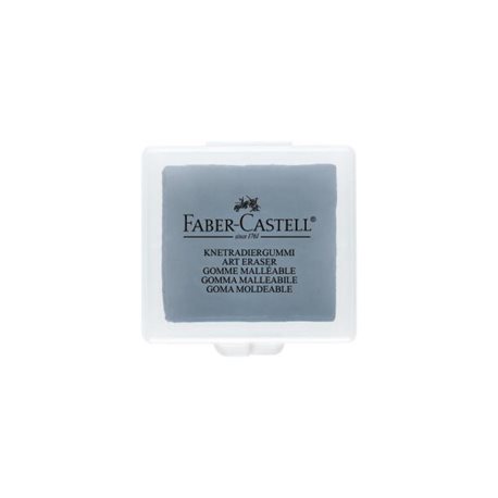 Ластик-клячка Faber-Castell серый в индивидуальной упаковке