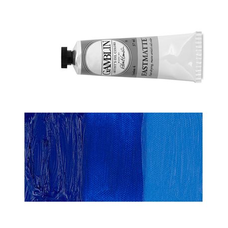 Алкидно-масляная краска Gamblin FM Кобальт синий, матовая, быстросохнущая
