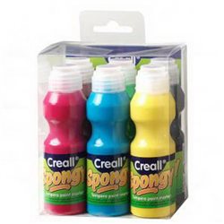 Набор гуаши Creall Havo 6цв х70 мл (основн.цвета) в бутылочках со спонжами