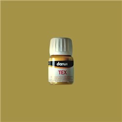 Нерастекающаяся краска по светлым тканям Darwi Tex/ Золото