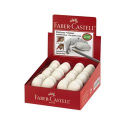 Ластик КОСМО-мини Faber-Castell, цвет-белый
