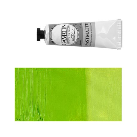 Алкидно-масляная краска Gamblin FM Кадмий зеленый, матовая, быстросохнущая