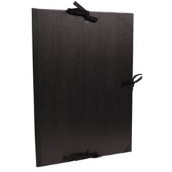 Папка для хранения работ 32х45 А3+/ картон/ двойн./3 завяз.