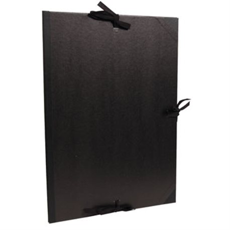 Папка для хранения работ 32х45 А3+/ картон/ двойн./3 завяз.