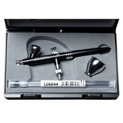 Аэрограф H&S Evolution CR PLUS двойного действия (2в1, сопло 0.2+0.4мм)