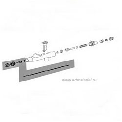 Комплект распыл. - 0,4 мм для Hansa 481/581/681