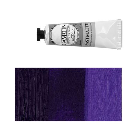 Алкидно-масляная краска Gamblin FM Фиолетовый диоксазин, матовая, быстросохнущая