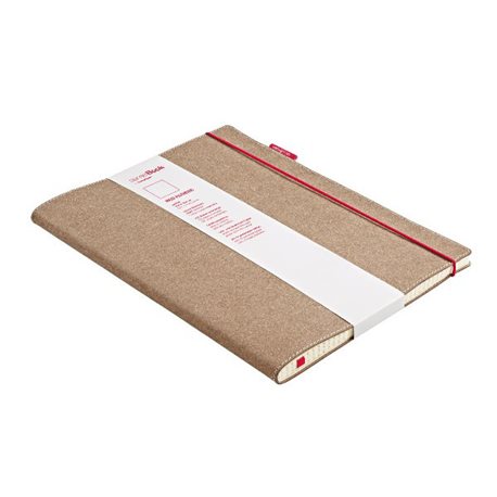 Блокнот SenseBook Red Rubber L/ 20,5х28,5 см/ A4,эскизный, 158 страниц