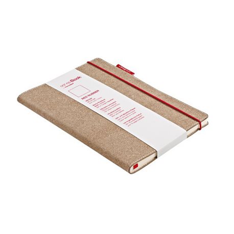 Блокнот SenseBook Red Rubber S/ 9х14 см/ A6,эскизный, 158 страниц