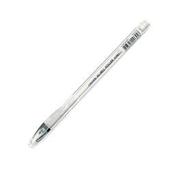 Ручка гел. CROWN 0,7 мм белый пастель