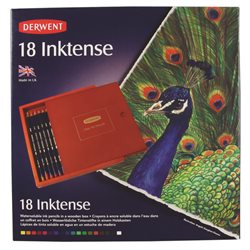 Набор чернильных карандашей "Inktense" 18 цв. в дерев.коробке