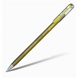 Гелевая ручка с чернилами "хамелеон" Hybrid Dual Metallic, 1,0 мм, золото
