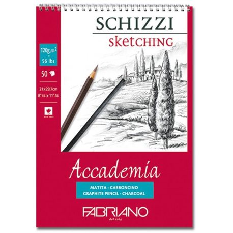 Альбом д/графики "SCHIZZI Accademia" 29,7x42см.50л 120г/спираль