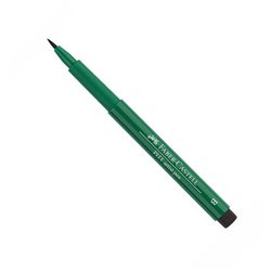 Капиллярная ручка PITT ARTIST PEN BRUSH, темно-зеленый