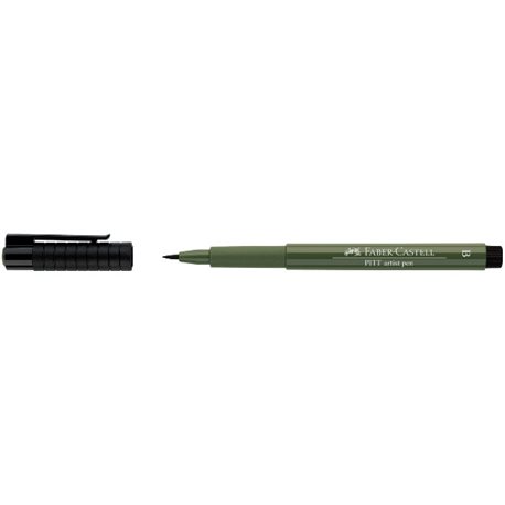 Капиллярная ручка PITT ARTIST PEN BRUSH, жженая хромовая зелень