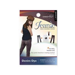 Jeanie Dye, джинсовый краситель для перекрашивания в стир. машине, 010 коричневый