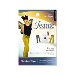 Jeanie Dye, джинсовый краситель для перекрашивания в стир. машине, 001 желтый