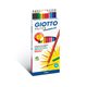 Цветные утолщенные пластиковые карандаши GIOTTO Elios Tri 12 цв