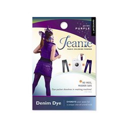 Jeanie Dye, джинсовый краситель для перекрашивания в стир. машине, 005 фиолетовый