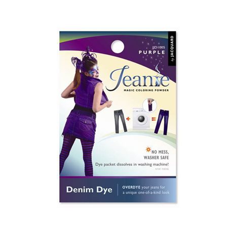 Jeanie Dye, джинсовый краситель для перекрашивания в стир. машине, 005 фиолетовый