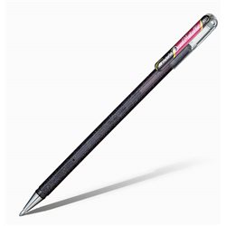 Гелевая ручка с чернилами "хамелеон" Hybrid Dual Metallic, 1,0 мм, черный + красный металлик