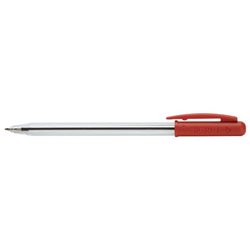 Шариковая ручка с поворотным механизмом Tratto 1-1.0 красный