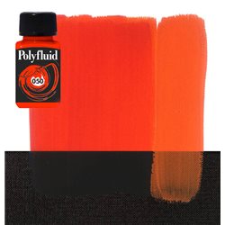 Краска акриловая "Polyfluid" / Оранжевый