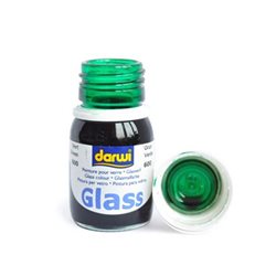 Краска по стеклу Darwi Glass Зеленая 30 мл