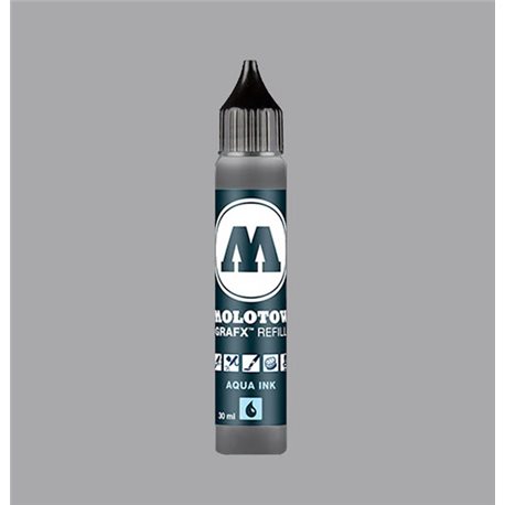 Чернила Molotow Aqua Ink 026 Нейтральный серый III, 30 мл