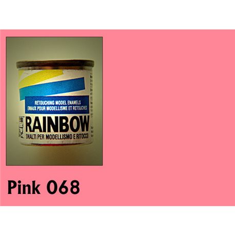 Rainbow глянц. розовый, 17мл