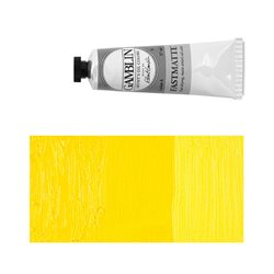 Алкидно-масляная краска Gamblin FM Ганза желтая средняя, матовая, быстросохнущая