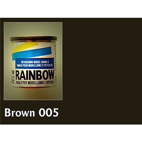 Алкидная модельная Maimeri Rainbow глянц. коричневый, 17мл