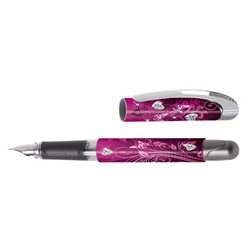 Перьевая ручка College/ перо М, Pink Dreams, для девочек